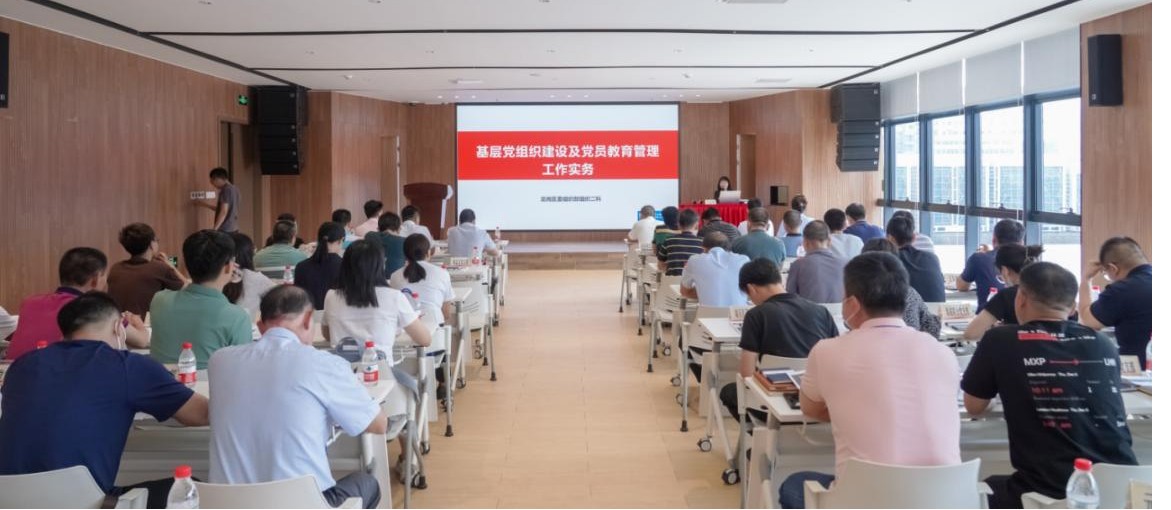 “头雁领航筑堡垒 党建铸魂促发展”——园山街道“两新”组织提质赋能培训班在德扑圈技术圆满举办